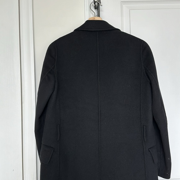 Maje Women’s Geola Wool-blend Black Coat Size FR 36. - Picture 4 of 10